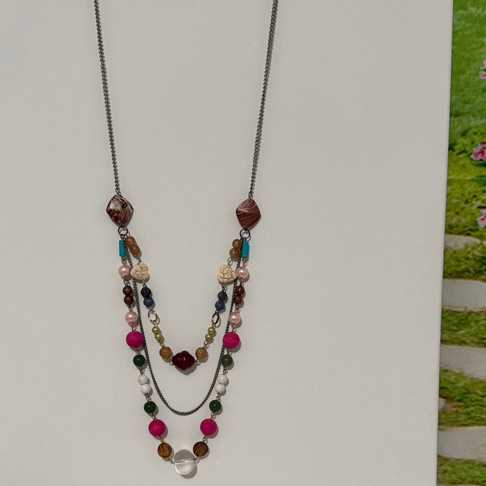 Multicolor Beaded Necklace